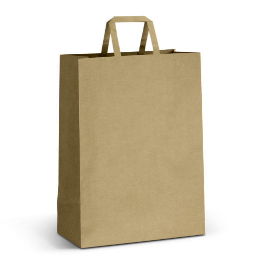 Extra Large Flat Handle Paper Bags Detail